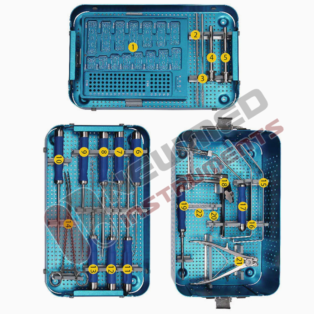 主要脊椎手術器具セット | New Med Instruments